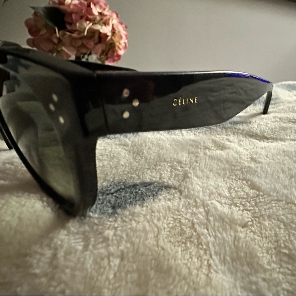 Celine Black Wayfarer Sunglasses